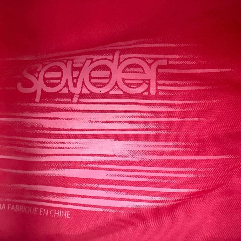 Spider HOT PINK coat jacket winter wear Sz 7Y great condition sleeves grow studs - Picture 7 of 12